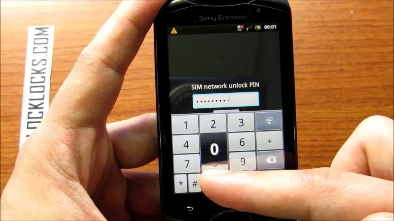 How To Unlock Sony Ericsson Live With Walkman Wt19i By Unlock Code From Unlocklocks Com Youtube