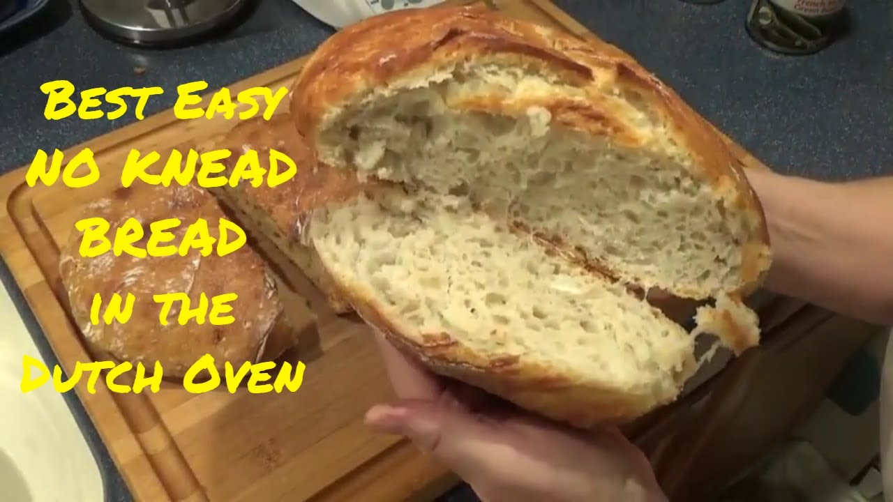 Quick No Knead Bread In Dutch Oven - Cooking LSL