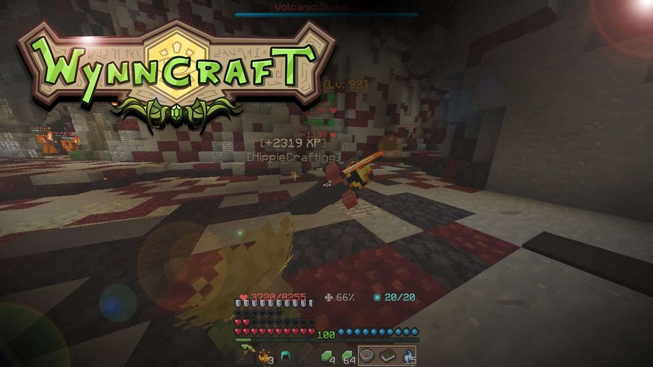 Wynncraft 1.14 Lv 95100 Leveling Spot! (The Molten Knights) YouTube