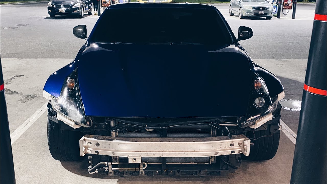 STOCK 370z (Gutted) Vs FBO G37 On E85 - YouTube