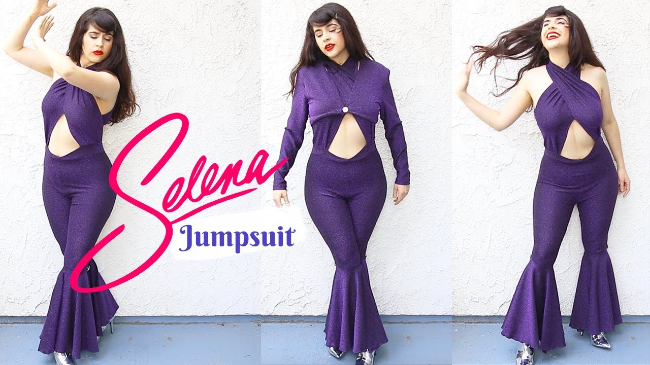 Selena Quintanilla Purple Jumpsuit Costume | vlr.eng.br