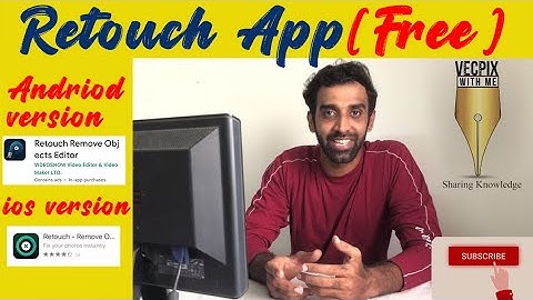 retouch app | android & IOS | remove object & change background
