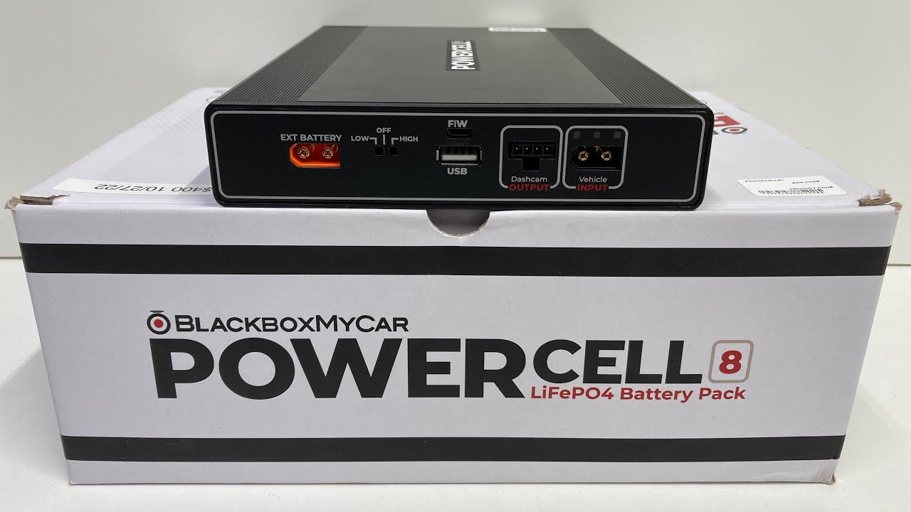 OPEN BOX] BlackboxMyCar PowerCell 8 Dash Cam Battery Pack