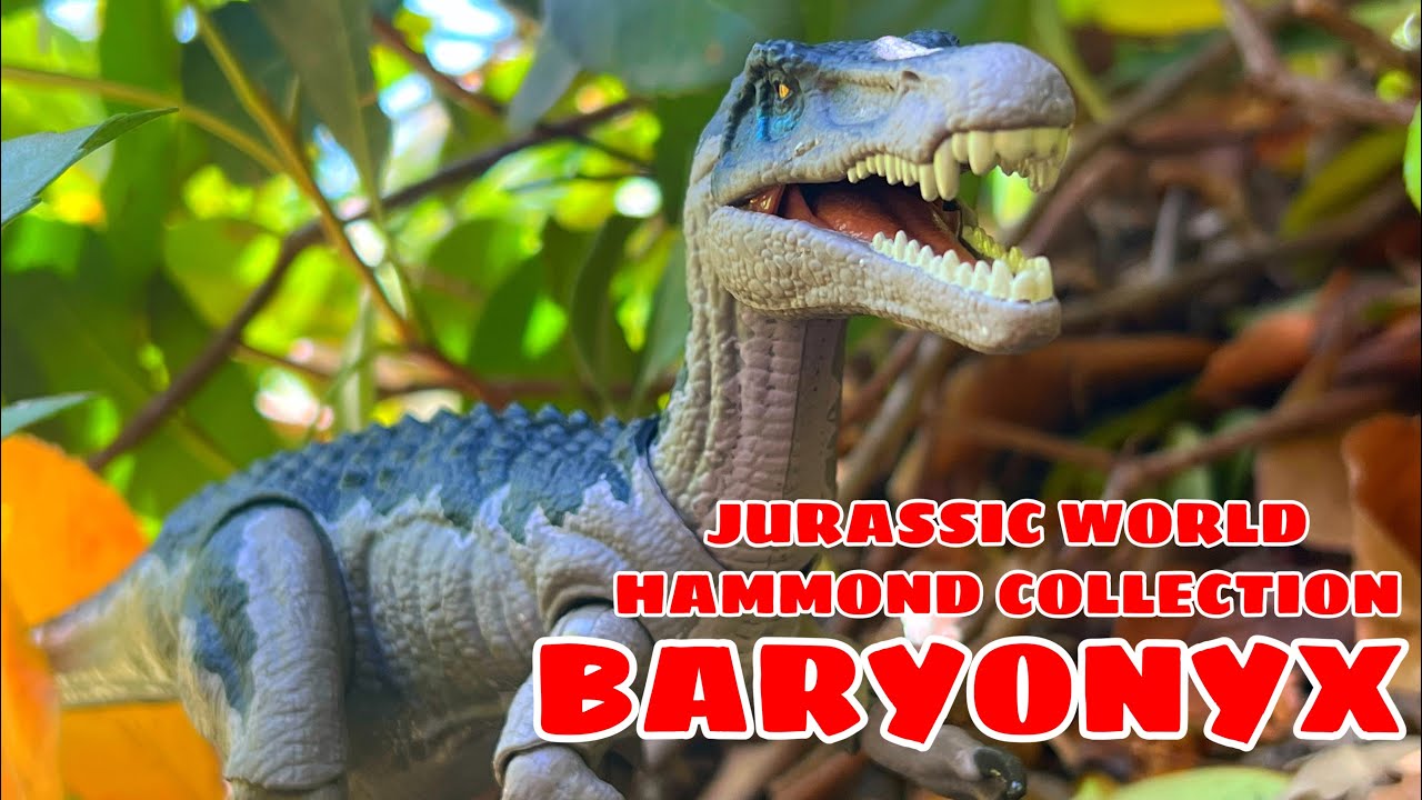 Jurassic World Hammond Collection: Baryonyx Toy Review - YouTube