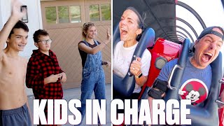 PARENTS LEAVE KIDS IN CHARGE FOR 36 HOURS | SNEAK AWAY TO DISNEYLAND | PURE PARENTLESS CHAOS