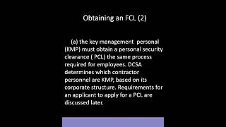 Corporate Guide to Classified Information and Security Clearances Final Profile