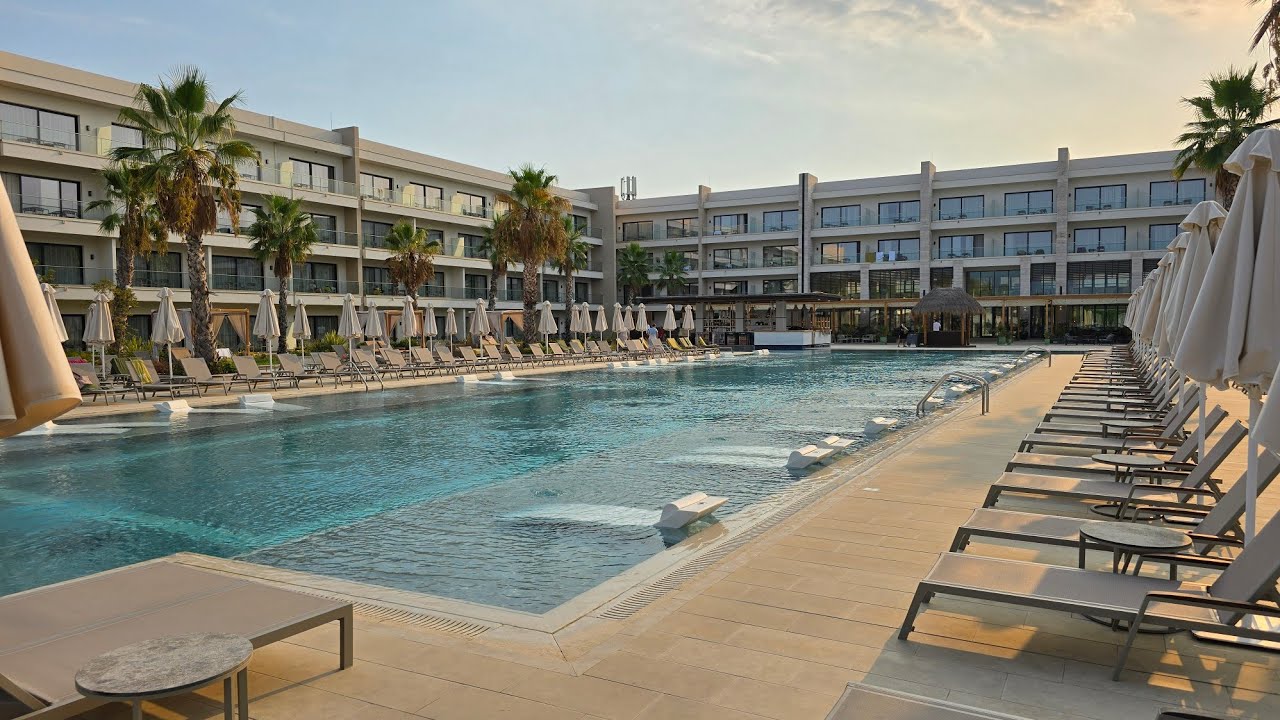 Melia Durres Albania 2024 Main Pool and Kids Pool Walkthrough