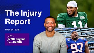 How Giants, Jets linemen recover during long NFL offseason | The Injury Report