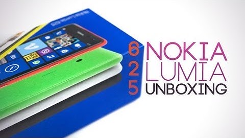 Nokia Lumia 625 Unboxing