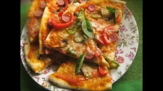 ПИЦЦА. Как приготовить вкусную пиццу дома pizza