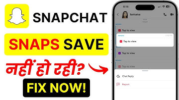 Snapchat Memories Not Saving Fix 📱 | Snapchat Snap Save Problem Solution | Snapchat Save Error