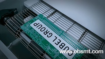 OUBEL Desktop mini reflow oven for SMD components welding for SMT production line