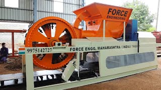 Fully Automatic Clay Brick Making Machine With Tractor Operating System | New Business Idea