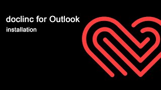 How to install doclinc for Outlook