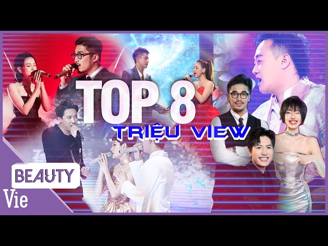 TOP 8 ca khúc triệu view được nghe nhiều nhất SÓNG: Anh Tú, Myra Trần, Trung Quân, Hiền Hồ, Vũ. class=