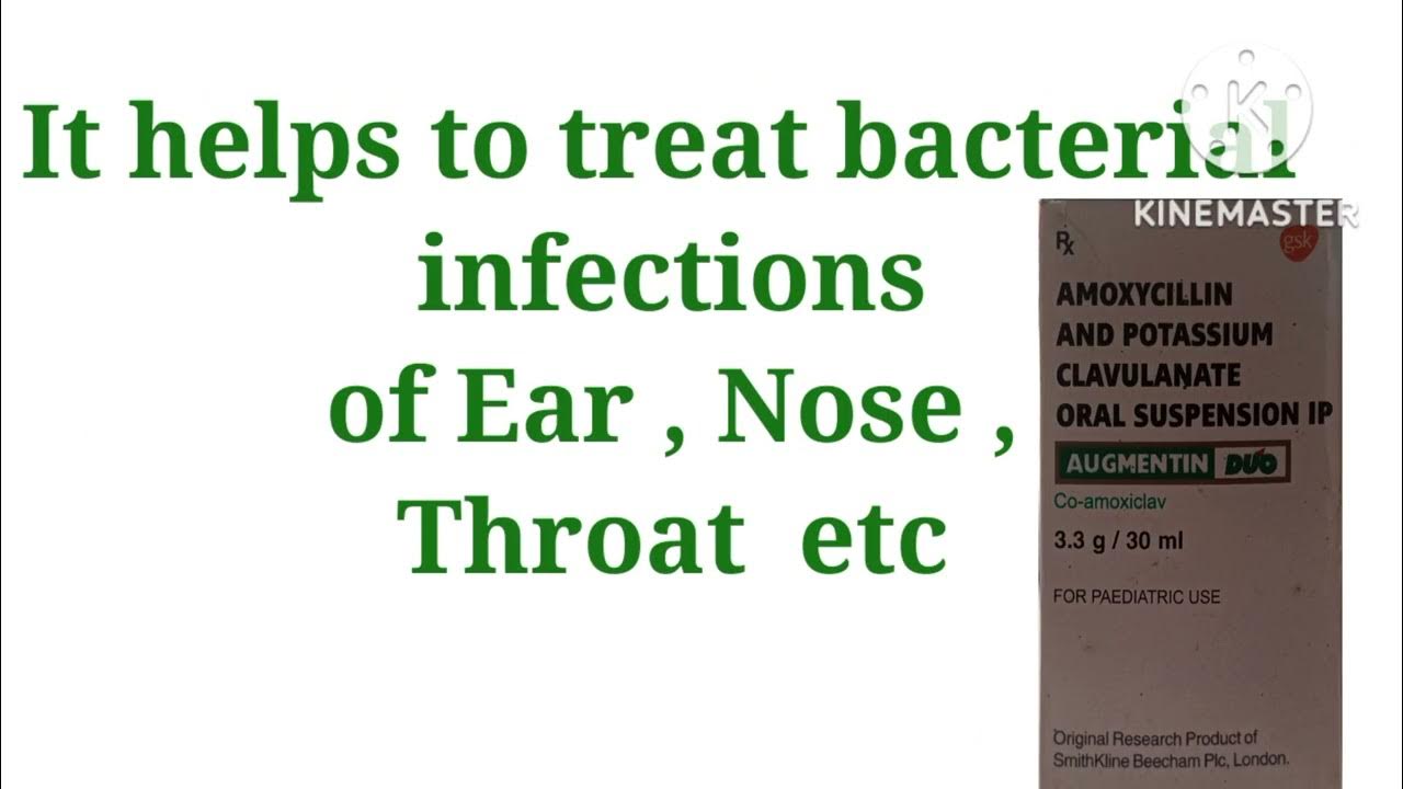 AUGMENTIN DUO Syrup Uses .antibiotics YouTube