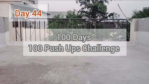 Day 44 of 100 Days 100 Push-Ups Challenge 💪 | Getting Stronger Every Single Day 🔥 | #FitnessJourney 