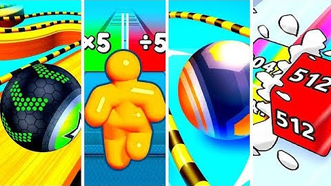 Going Ball | Juice Run | Layer Man | Tall Man Run - Gameplay Video @LittleMoviesGamesFun