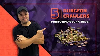 5 BOARD GAMES Dungeon Crawlers para jogar SOZINHO