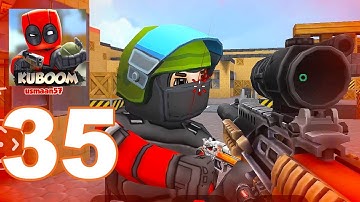 KUBOOM - Gameplay Walkthrough Part 35 - AUG best gun Assault (Android Games TOP)