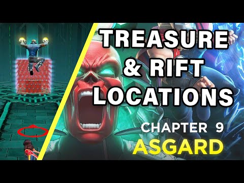 All Treasure Rift Locations In Chapter 9 Asgard