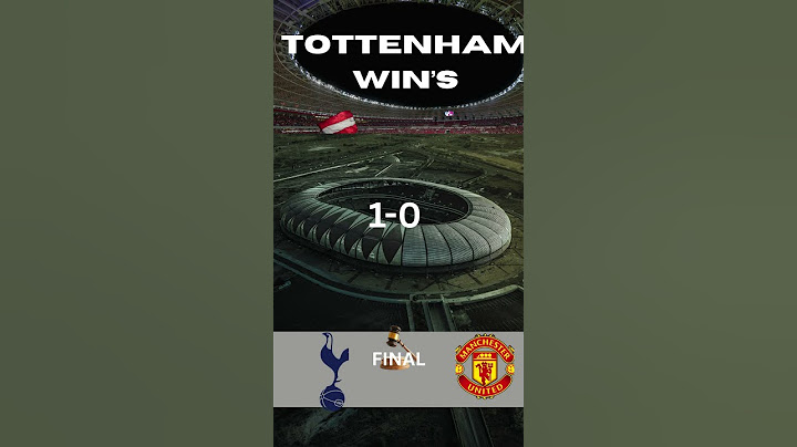 🔥SHOCKING: Tottenham STUNS Man United 1-0 in FINALS!