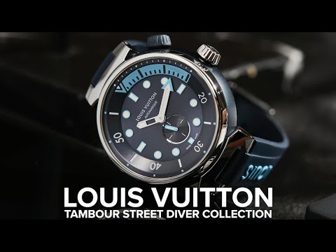 Louis Vuitton Tambour Street Diver Burning Rock – The Watch Pages