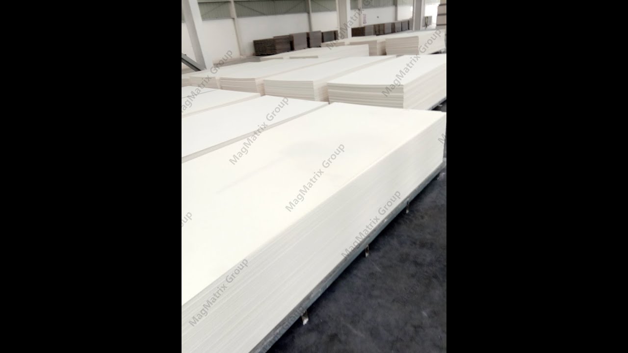 MagMatrix chloride free MgO Board