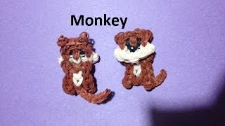 How to Make a Monkey on the Rainbow Loom - Original Design