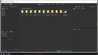 Adobe Bridge- Folder Setup for Premiere Pro