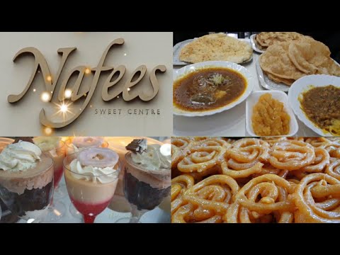 NAFEES SWEET CENTRE IN LONGSIGHT, MANCHESTER , UK || GREAT TRADITIONAL PAKISTANI NASHTA/BREAKFAST