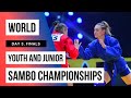 World Youth and Junior SAMBO Championships 2020. Day 3. Finals