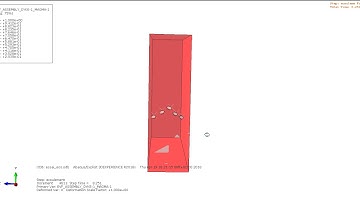 Simulation Abaqus 2018 n°8 Interaction solide/ fluide