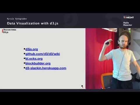 (Ru) Data Visualization with d3.js by Kyrylo Vynogradov @JS #3