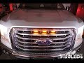 HOW TO INSTALL 2015-20 FORD F150 RAPTOR STYLE LED GRILL LIGHTS