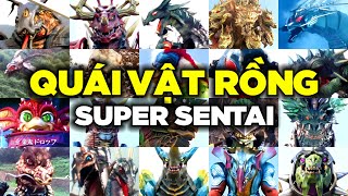 TỔNG HỢP QUÁI VẬT RỒNG TRONG SUPER SENTAI