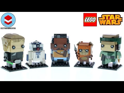 LEGO Star Wars Brickheadz 40623 Battle of Endor Heroes - LEGO Speed Build Review