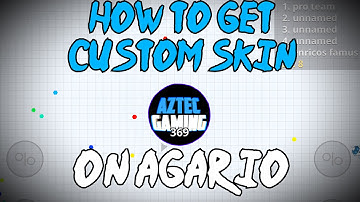 How to create custom skins on agar.io iOS (jailbreak only)