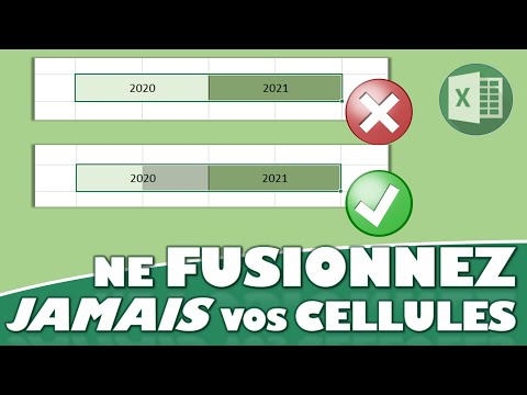 Vidéo: Qu'est-ce que le bouton Fusionner et centrer dans Excel ?