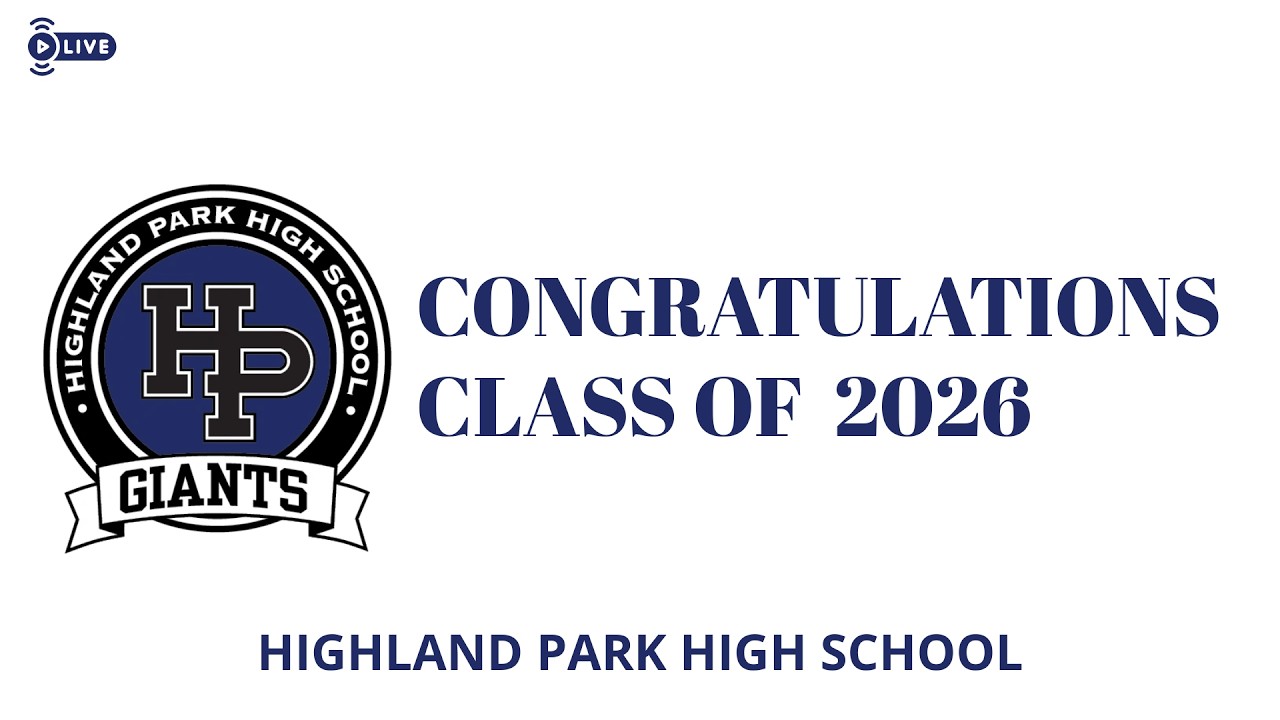 Highland Park High School Class of 2026 Graduation - YouTube