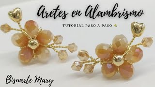 Aretes en Alambrismo con Antenas paso a paso ✨✨