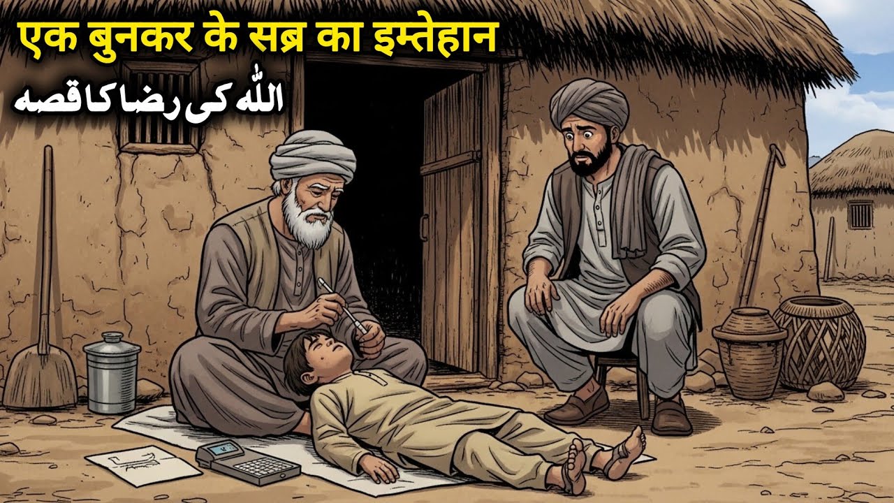 अल्लाह की रज़ा का क़िस्सा | Ek Bunkar Ki Kahani | Islamic Urdu Moral Story | Shahzil voice 2.0