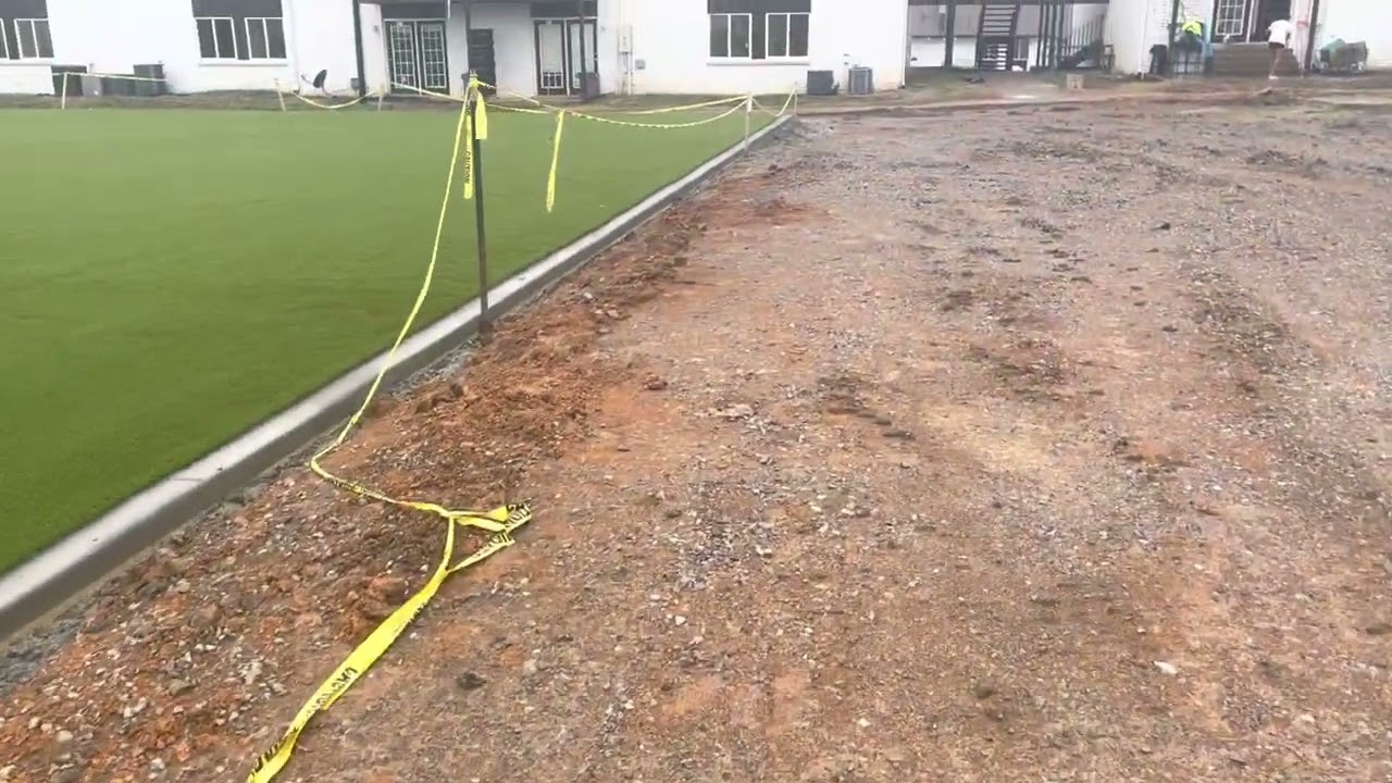 Completed Commercial Curbing Project