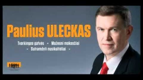 P. Uleckas - kandidatas į Seimą