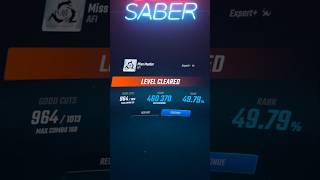 Miss murder beat saber VR Expert Plus #beatsaber #shorts #vr #music #beatsabercusomsongs