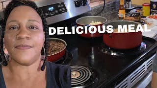 COOKING A DELICIOUS MEAL FOR MY FAMILY|CHICKEN WiNGS|TACO|MACARONI CHEESE