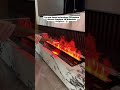 Try new latest technology ✅Fireplace Electric Fireplace 3D Atomized Fireplace...😱