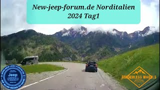 New-jeep-forum.de Norditalien 2024 Tag1