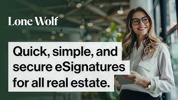 Revolutionize Your Real Estate Deals with Lone Wolf’s eSignature Solution