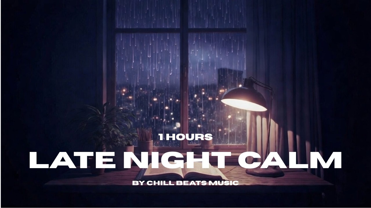 Late Night Calm 🎧 • Lofi Beats for Deep Work & Study (1 Hour)